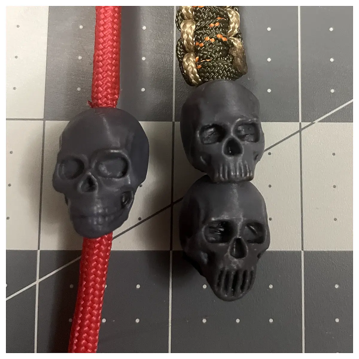 Skull Beads 3 Styles Skeleton Decor Bones Jewelry Skull Parts Accessories Replacement Buy Now