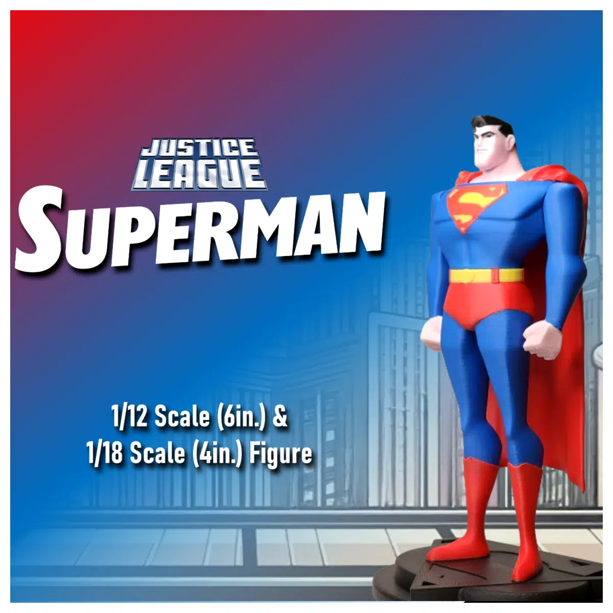 Superman Justice League Unlimited Figure Action Figure Hero Collectible Model Replacement Parts