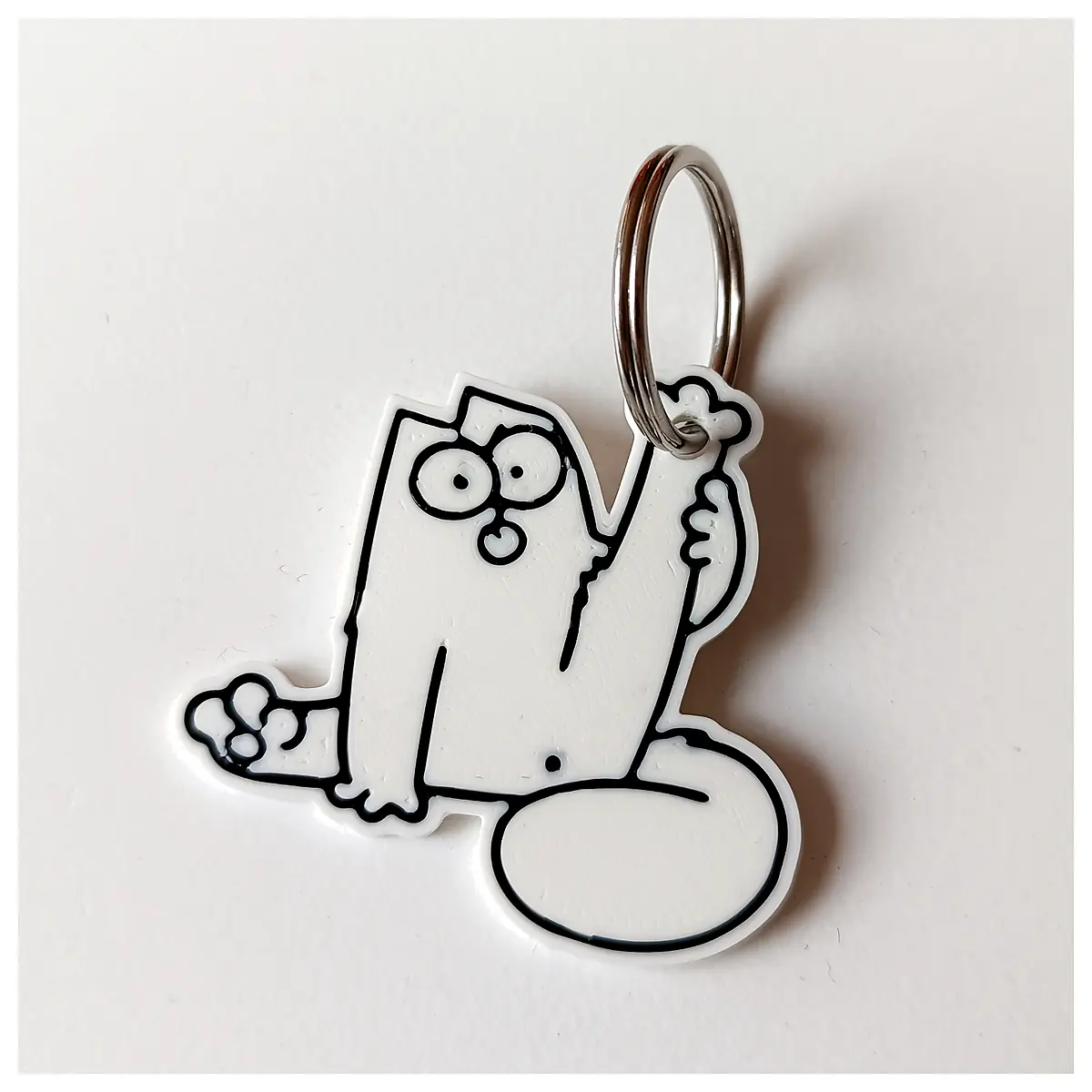 Cat Keychain Charm Cat Toy Realistic Simulation Multiple Styles Pet Memorial Gift