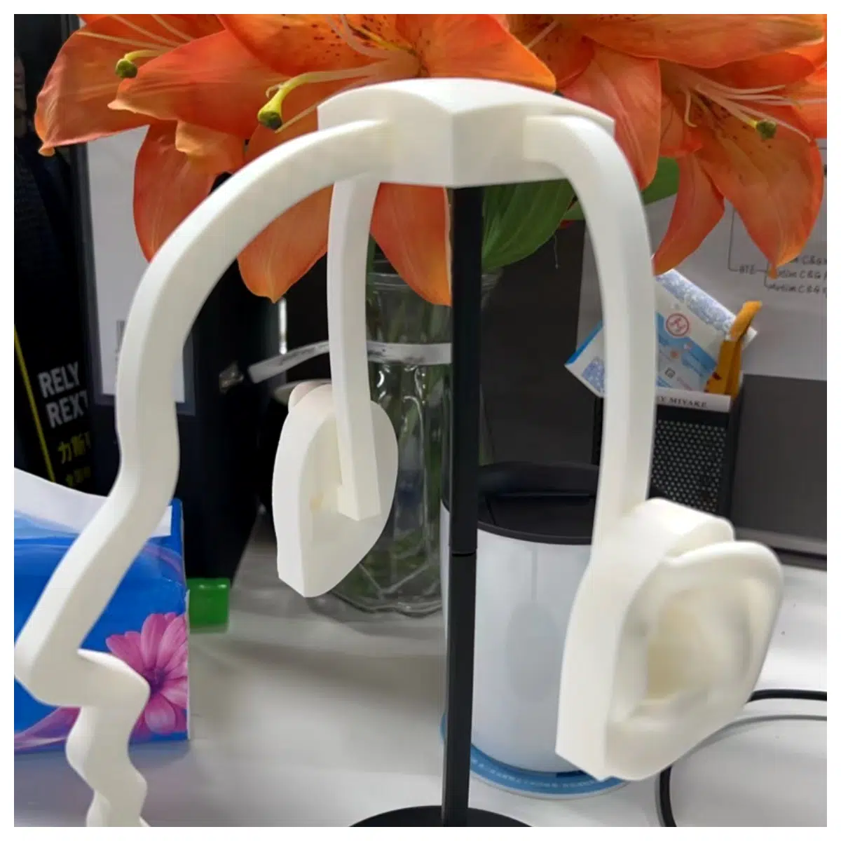 Hearing Demo Head Hearing Test Head Audiometer Accessory Sound Test Kit Hearing Evaluation Device Experiment Accessories