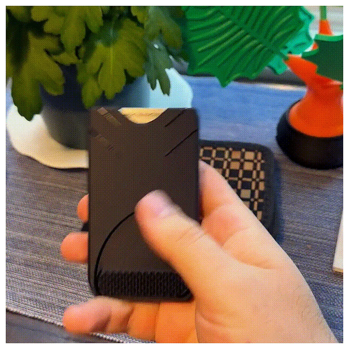 Card Wallet V2 with Holder Universal Card Storage Credit Cards Key Tracker Secure
