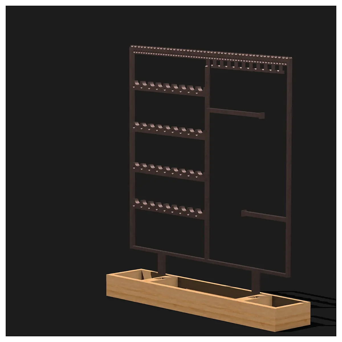 Jewellery Organizer Box Multi Functional Jewelry Storage Case Store Parts Repair