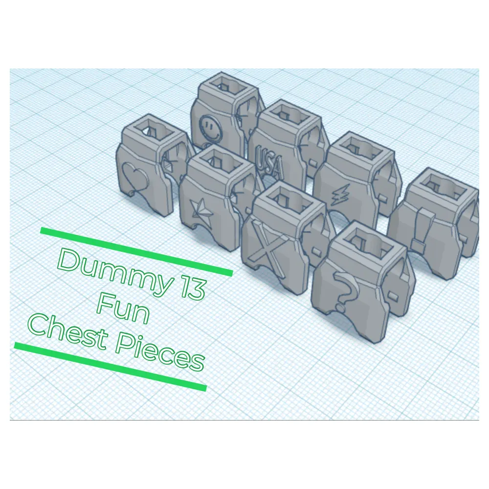 Chest Armor Pieces Diverse Selection Protection Gear Armor Parts Repair Replacement Upgrade Universal Fit