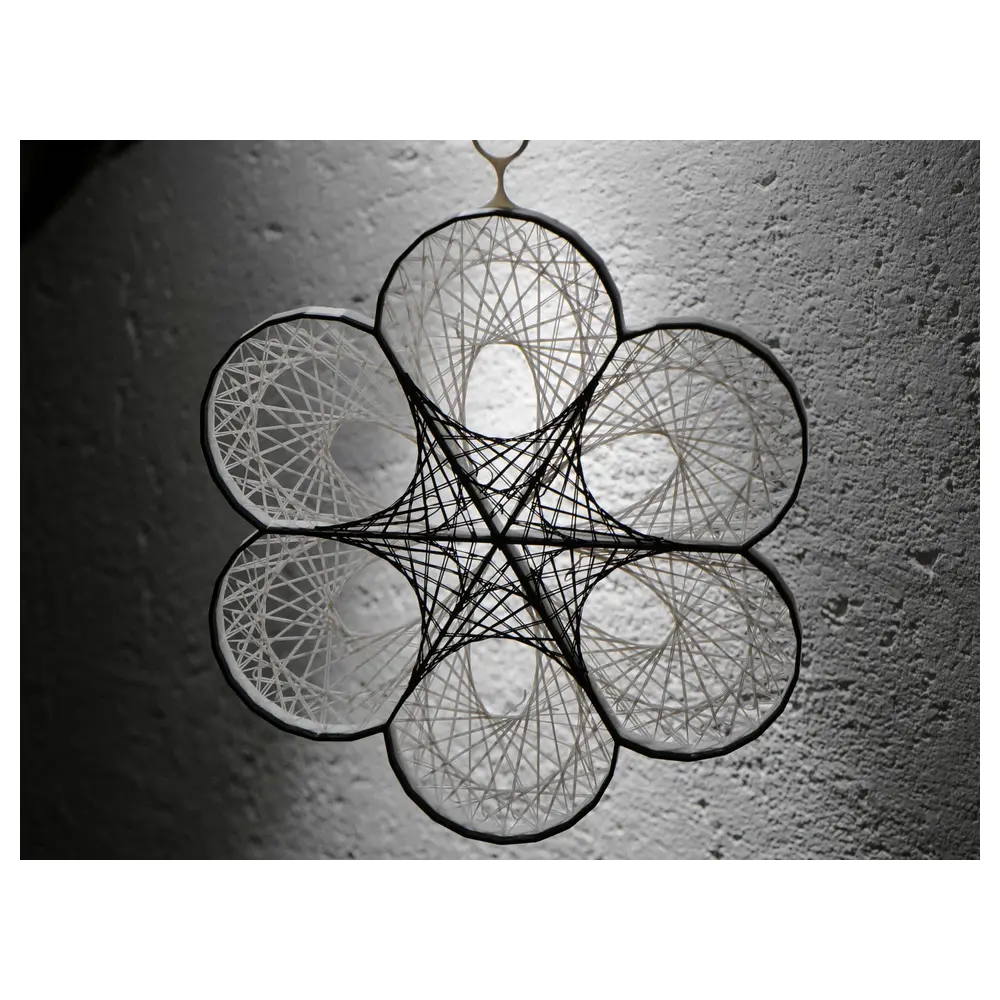 String Art Flower DIY Craft Embroidery Decoration Gift Supplies String Art Kits Floral Wire Flowers