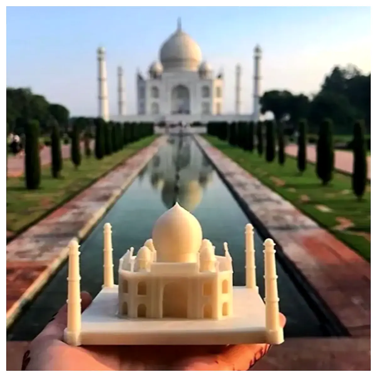 Taj Mahal Agra India Travel Sightseeing Sunrise History Heritage Tours
