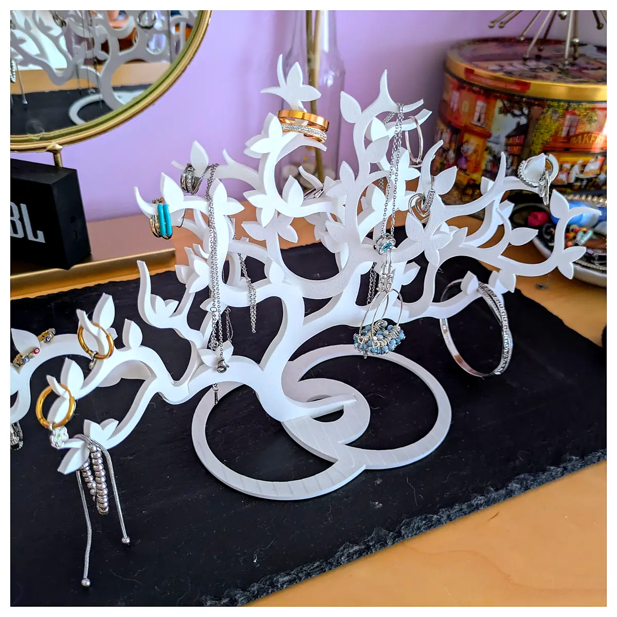 Jewellery Tree Resin Tree Stand Decorative Tree Indoor Tree Ornament Creative Home Decor Tree Shape Decoration