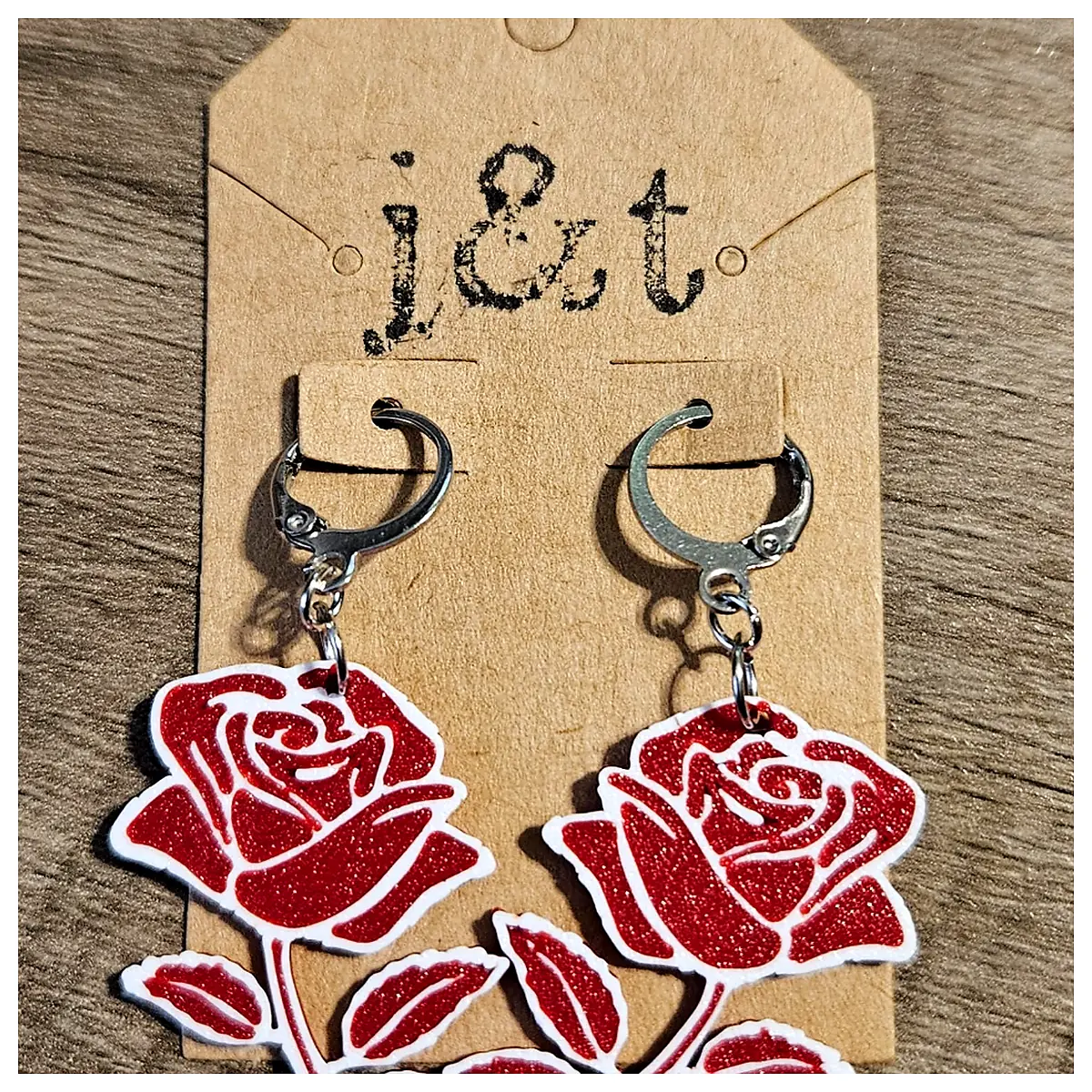 Rose Earrings Jewelry Accessories Elegant Flowers Stud Earrings Rose Flower Faux Earrings Romance