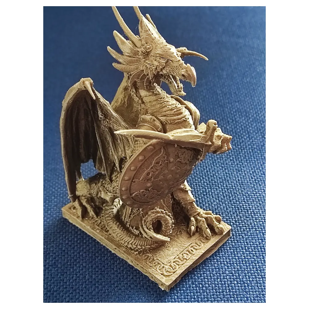 3D Scan Dragon Knight Model Figure Collectible Toy Repair Parts Replacement