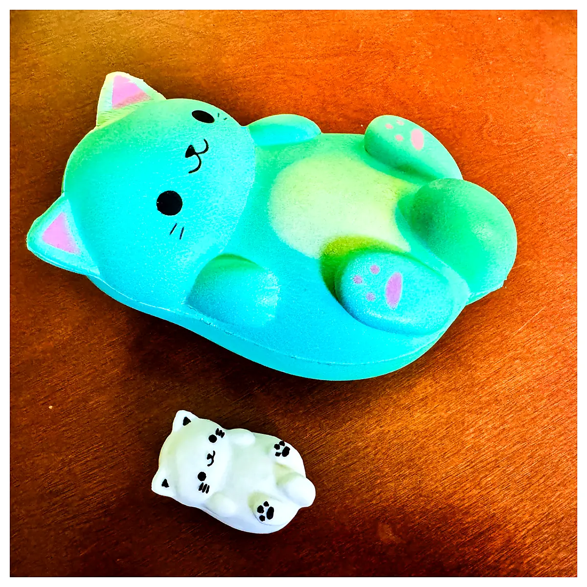 Cute Cat Toys Soft Plush Kitten Plushie Cat Treat Training Puzzle Toys Pet Accessories