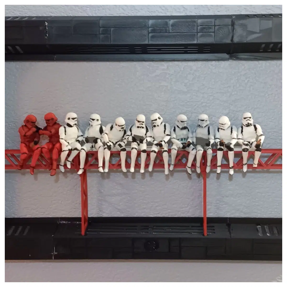 Star Wars Wall Diorama Kit Scene Assembly Model Frame Decoration Space Figures Collectible Display