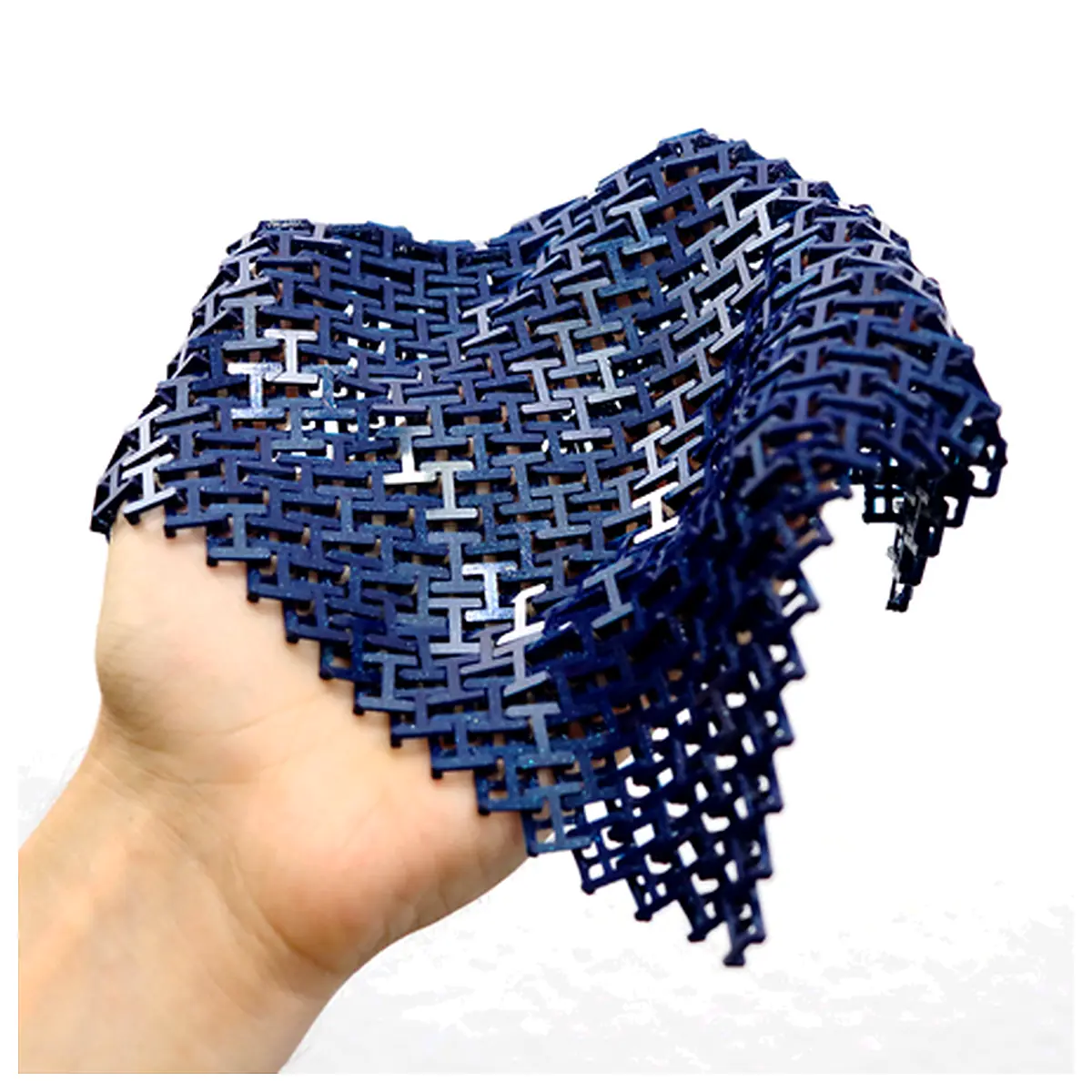 3D Printable Chainmail Fabric Model Parts Repair Manufacturing Design