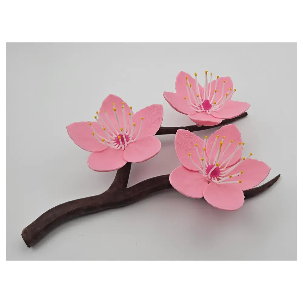 Cherry Blossom Branch Decor Bonsai Floral Arrangement Styling Pruning Branch Care Bonsai Flowers Parts Repair Universal