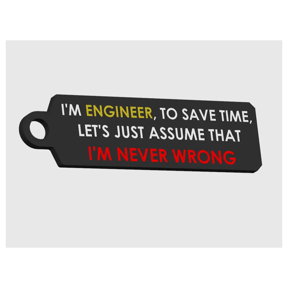 Engineer Key Ring Multi Functional Key Holder Keychain Repair Parts Replacement Keyring Accessories