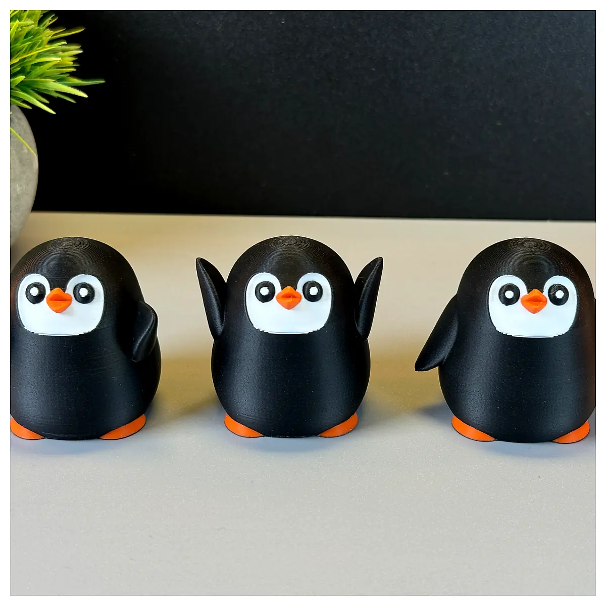 Cute Penguin Plush Toy Rubber Toy Educational Toys Baby Gift Treat Reward