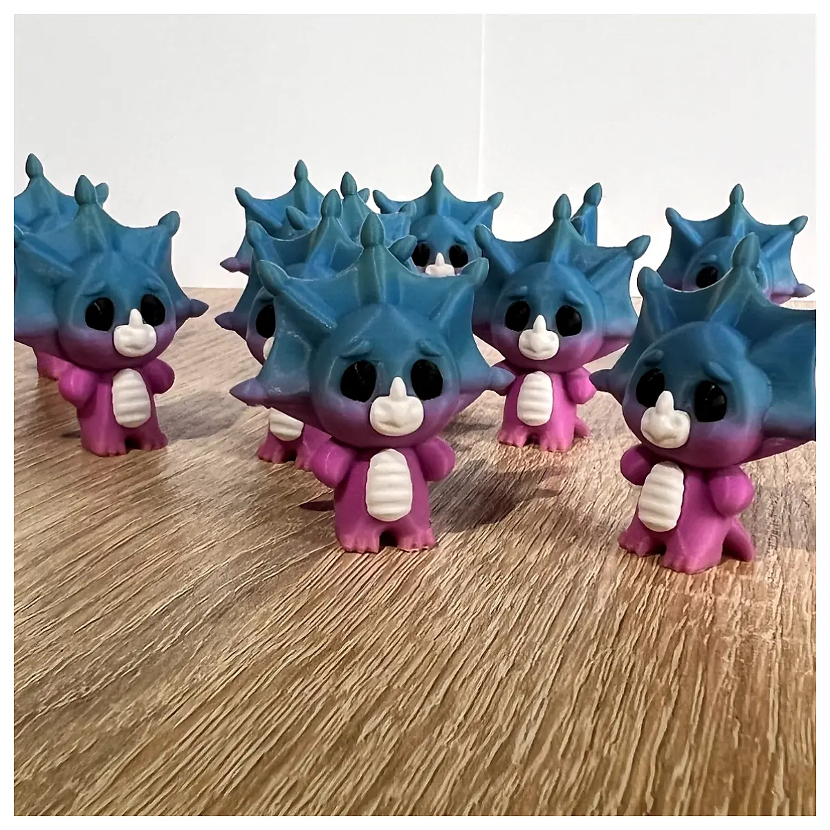 Dinosaur Triceratops Model Toy Realistic Simulation Kids Gift Dino Bones Parts