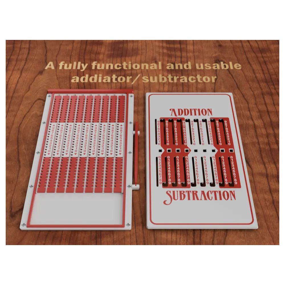 Mechanical Calculator Subtractor Addition Subtraction Parts Repair Electronic Calculator Universal
