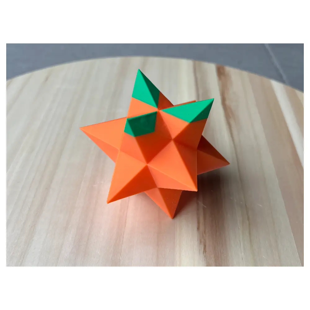 Stellated Dodecahedron Polyhedron Dice Toy Puzzle Geometric Shape Education Games