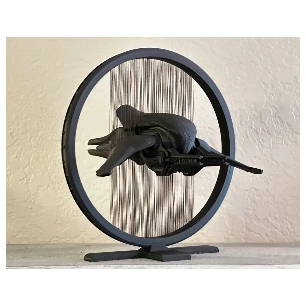 Space Banshee String Art DIY Craft Hanging Wall Decor Creative Gift Art