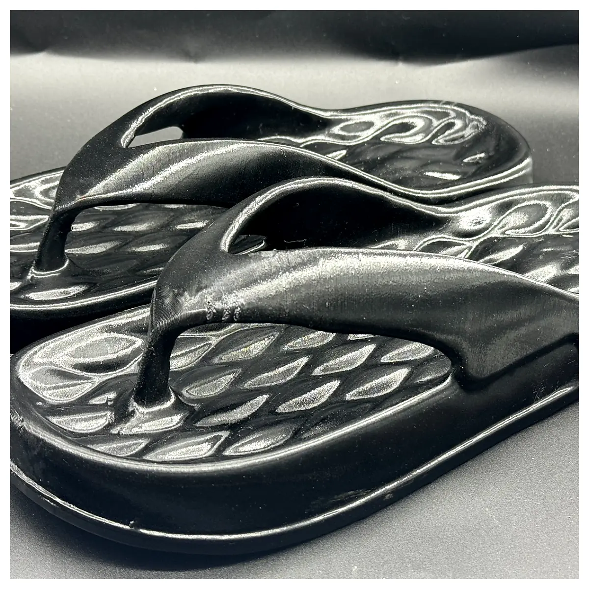 3D Printed Flip Flops Shoes Comfortable Slides Outdoor Running Shoes Casual Footwear Non Slip Sports Shoes