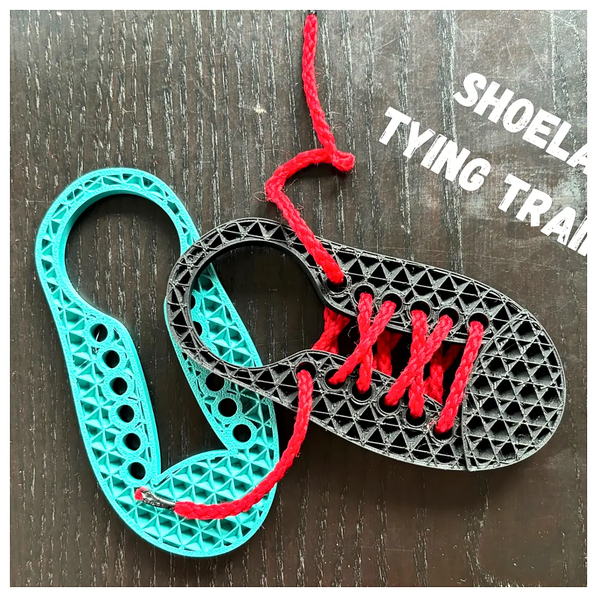 Kids Shoelace Trainer Learn to Tie Shoes Practice Tool Toddler Learning Shoe Lacing Help Kids Tie Shoes