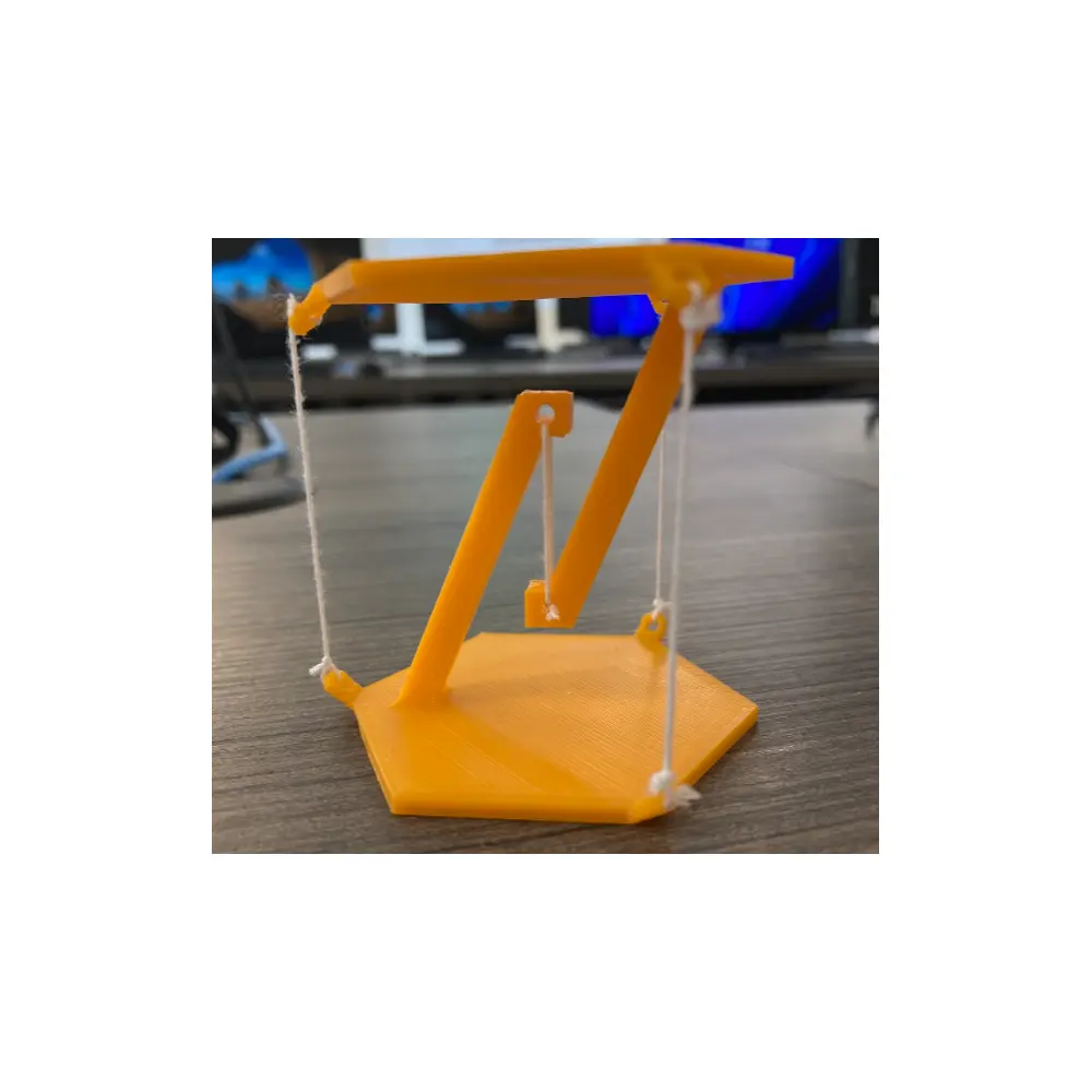 Hexagonal Tensegrity Table Build DIY Assembly Parts Repair Maintenance Structure