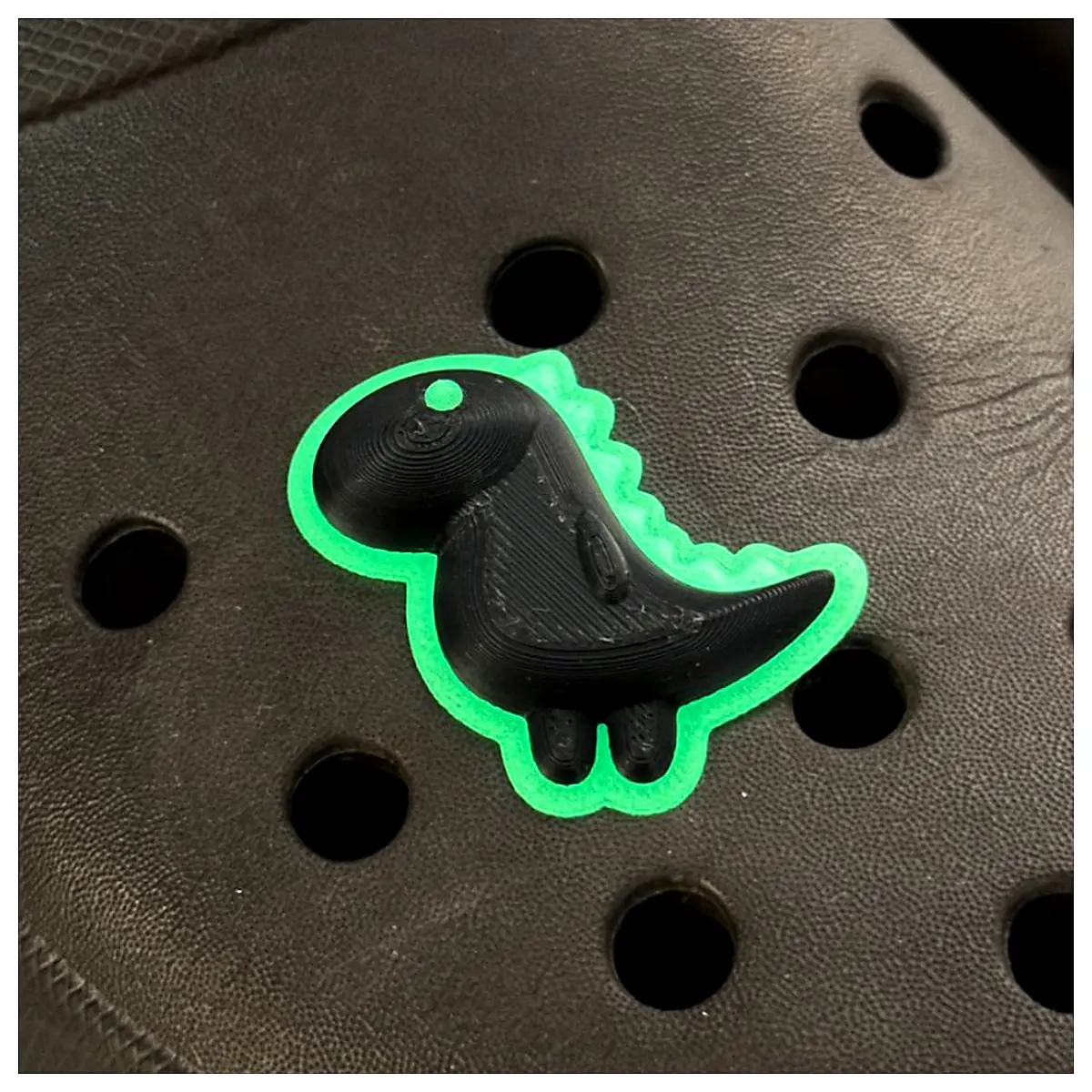 Glow in the Dark Dino Charm Cute Dinosaur Pendant Night Toy Kids Gift Dinosaur Accessories Dino Figurine