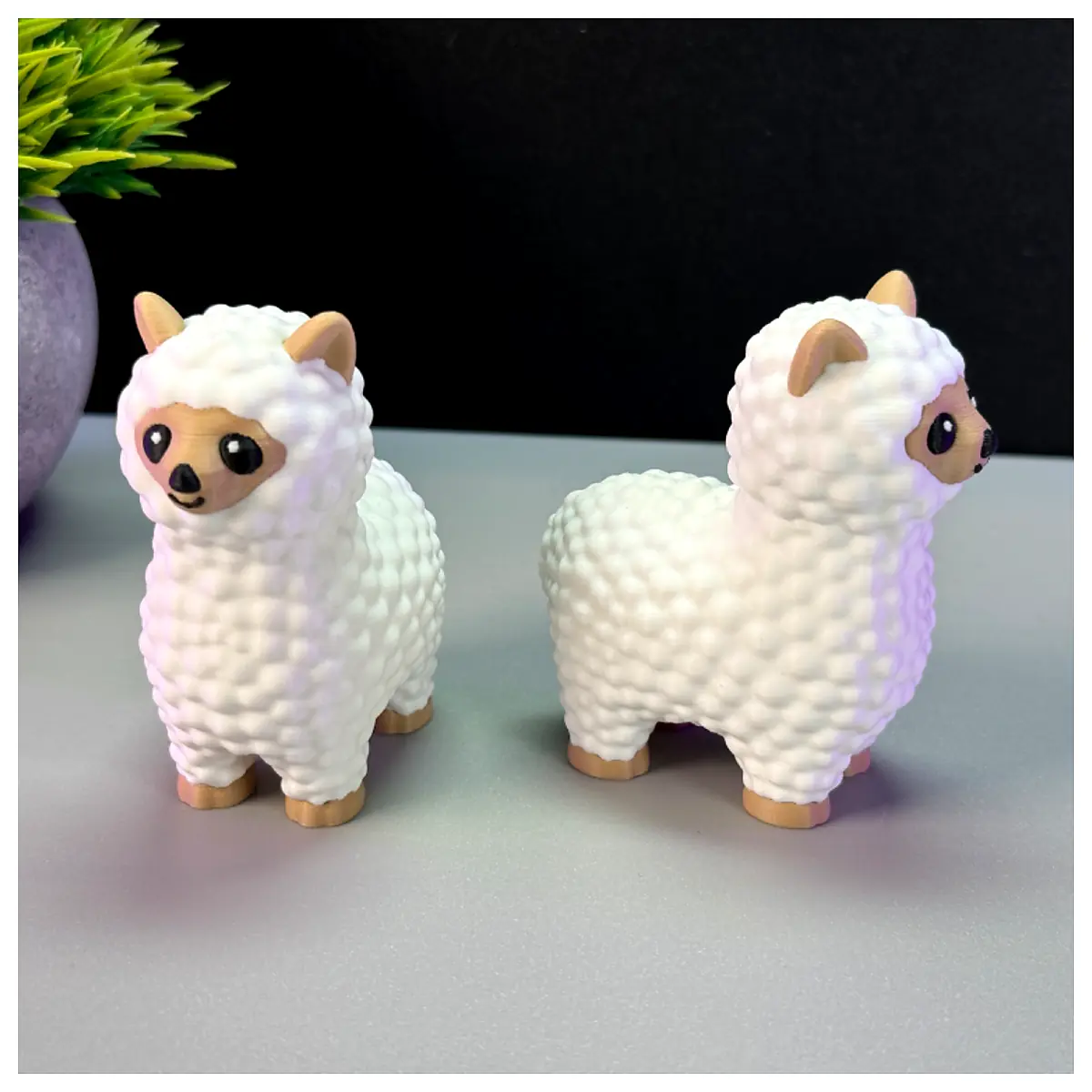 Cute Llama Plush Toy Fluffy Plush Kids Toy Stuffed Animal Soft Toy Gift Baby Toy