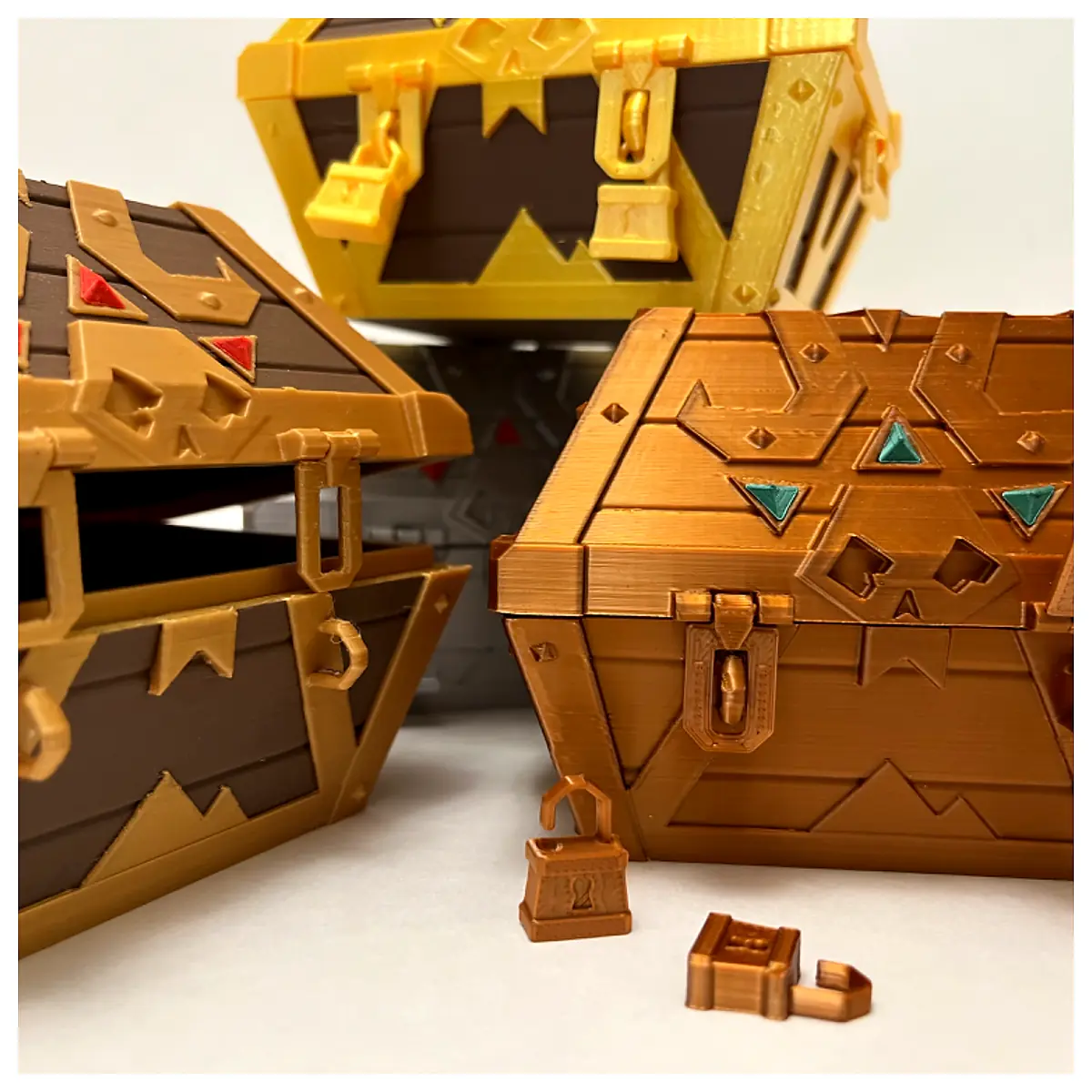 Treasure Chest Toy Captains Treasure Kids Toy Box Game Training Toy Puzzle Toy