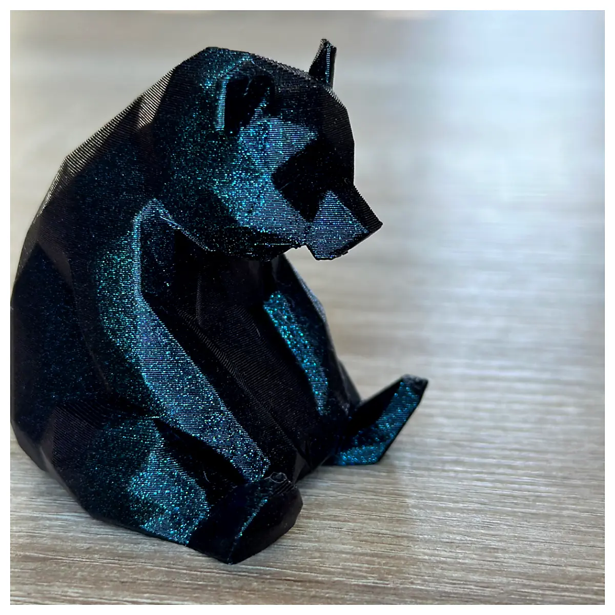 Low Poly Bear Toy Plushie Stuffed Animal Child Gift Bear Parts Repair