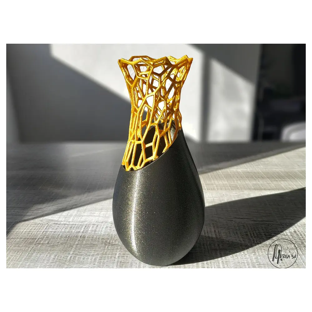 Voronoi Vase Geometric Planter Design Home Decor Pot Plant Holder Soil Drainage Accessories Plant Care