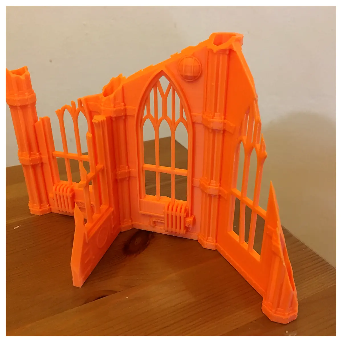 Gothic Ruin Terrain 2 Battle Map Scenery Models Buildings Game Scene Expansion