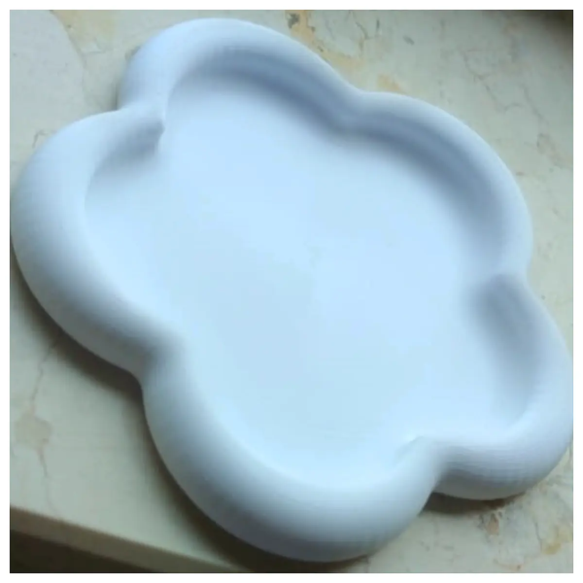 Floral Jewelry Tray Decorative Plate Object Display Stand Universal Accessory Holder Parts Repair