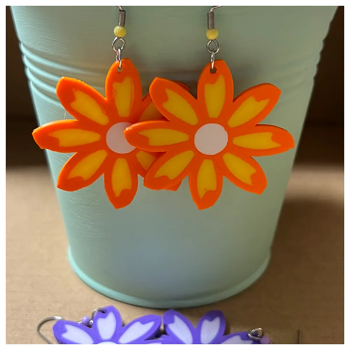 Flower Earrings Women Jewelry Elegant Floral Ear Studs Simple Jewelry Accessories
