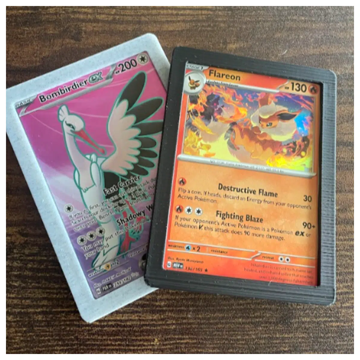 Pokemon Card Holder Protective Sleeves Bulk Card Storage Case Sleeves Deck Protector Collection Storage