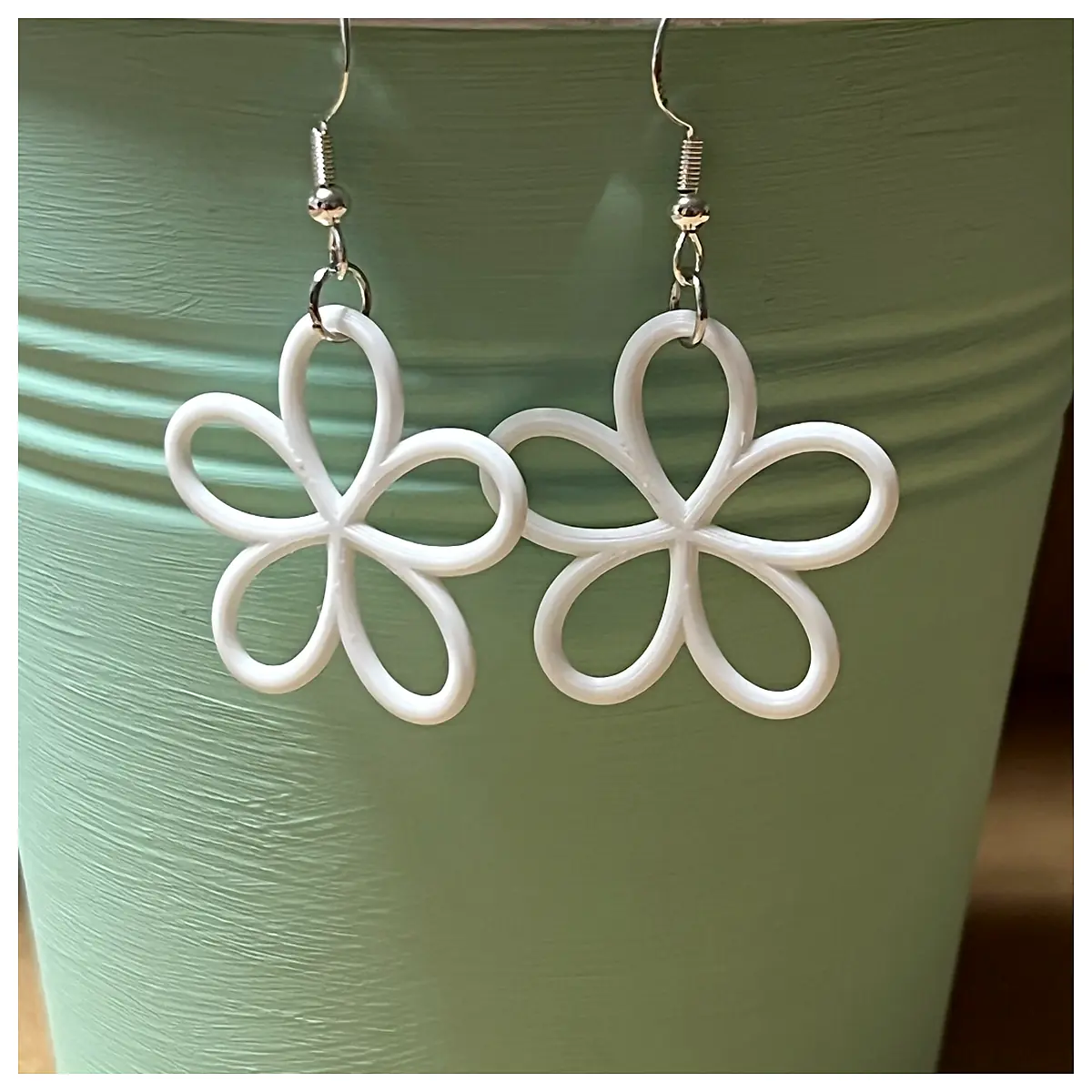 Flower Earrings Universal Jewelry Elegant Floral Decorations Parts Repair