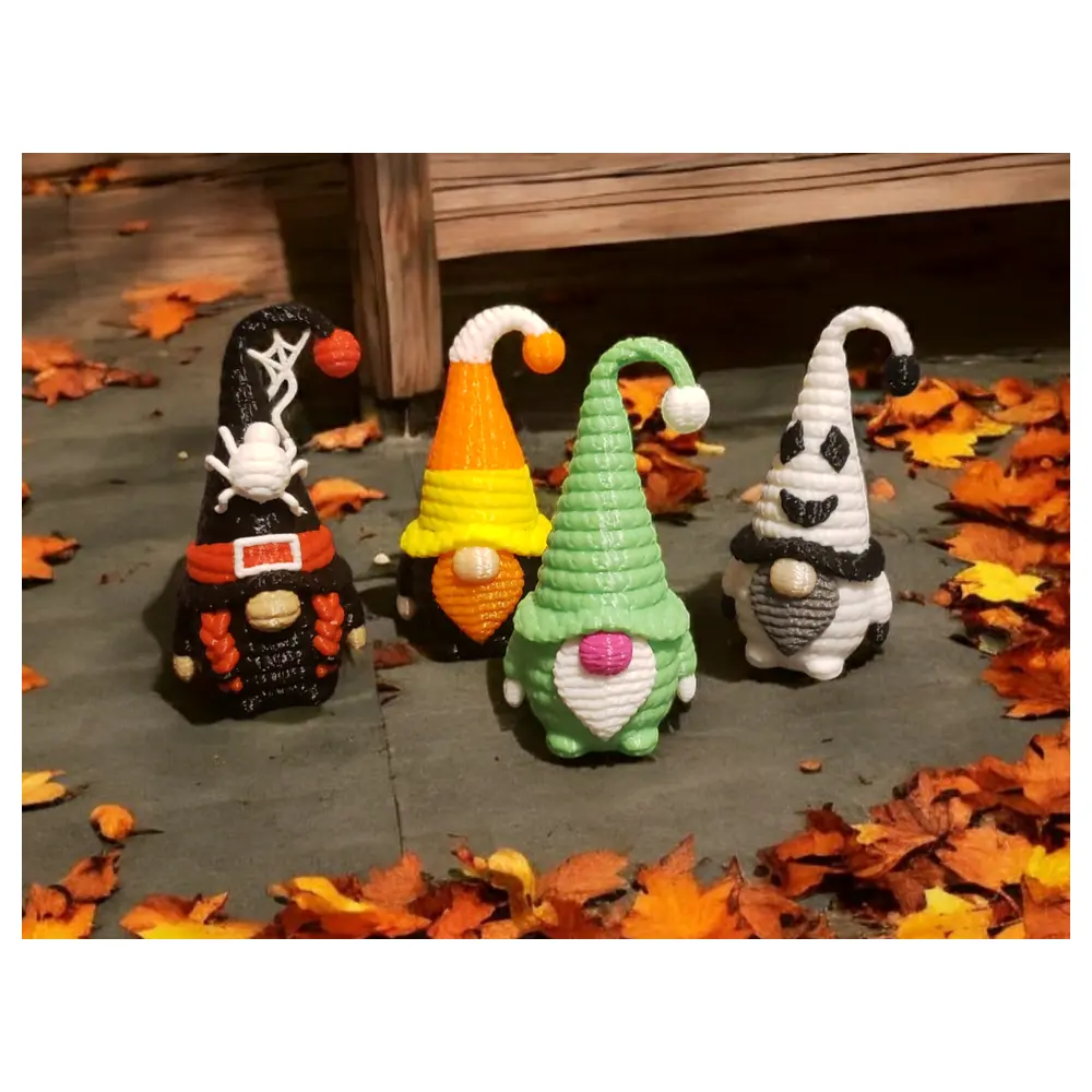 Cute Crochet Gnome Christmas Decoration Handmade Festive Gift Craft Ornament Seasonal Decor