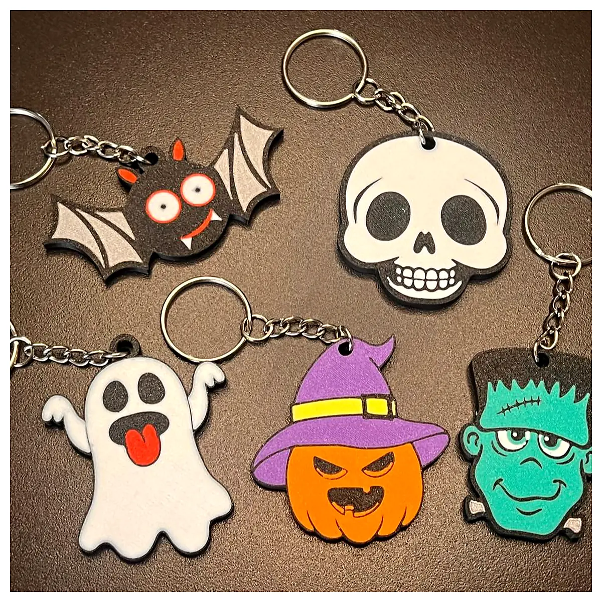 Cute Halloween Keychains Decorations Festive Charms Halloween Gifts Parts Repair