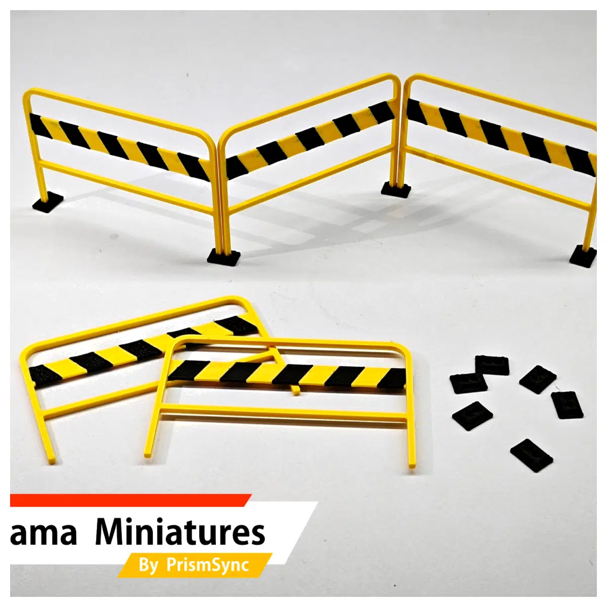 Diorama Miniatures Safety Railing Joint Base Diorama Accessories Miniature Scene War Model Parts