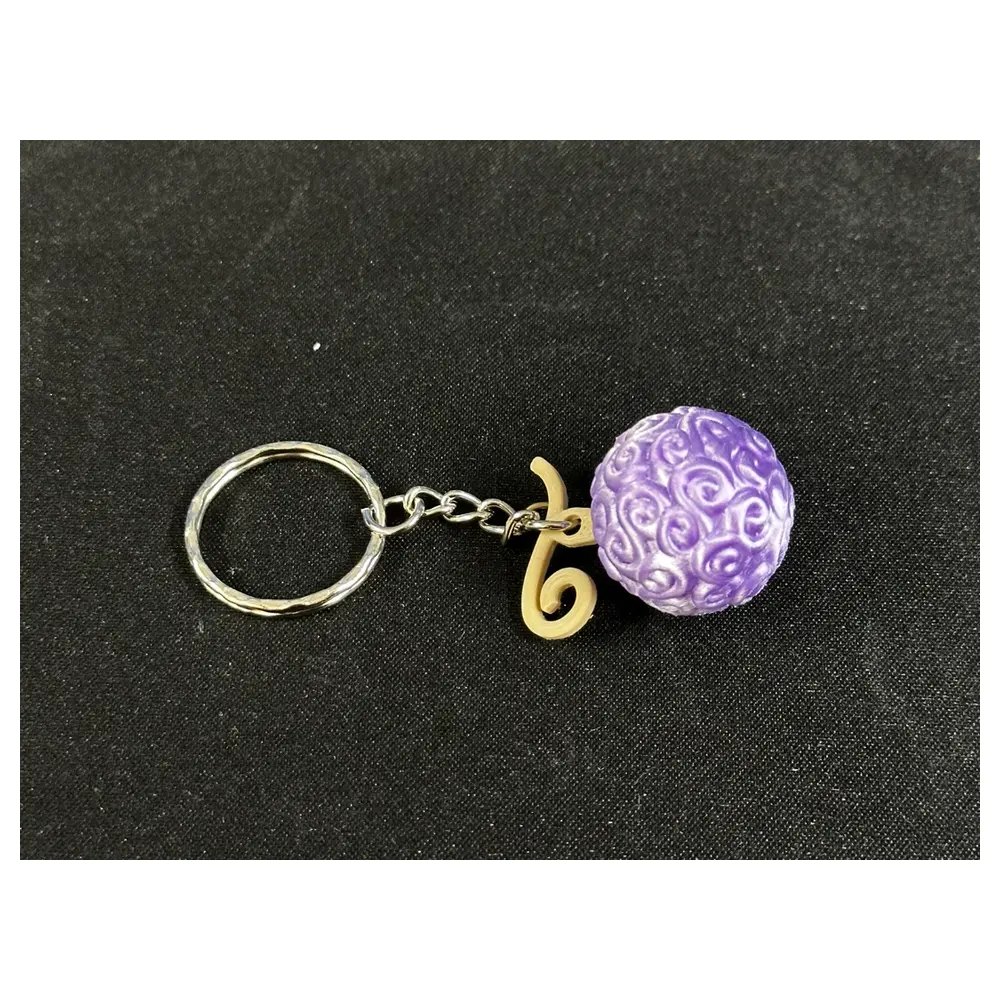 Gomu Gomu No Mi Keychain Rubber Fruit Anime Collectible Toy Accessory