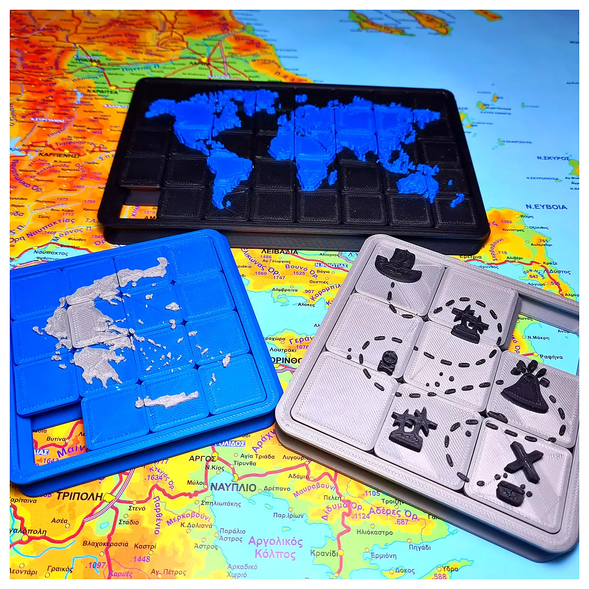 Sliding Puzzle Game Blocks Jigsaw Puzzle Brain Teaser Challenge Fun Game