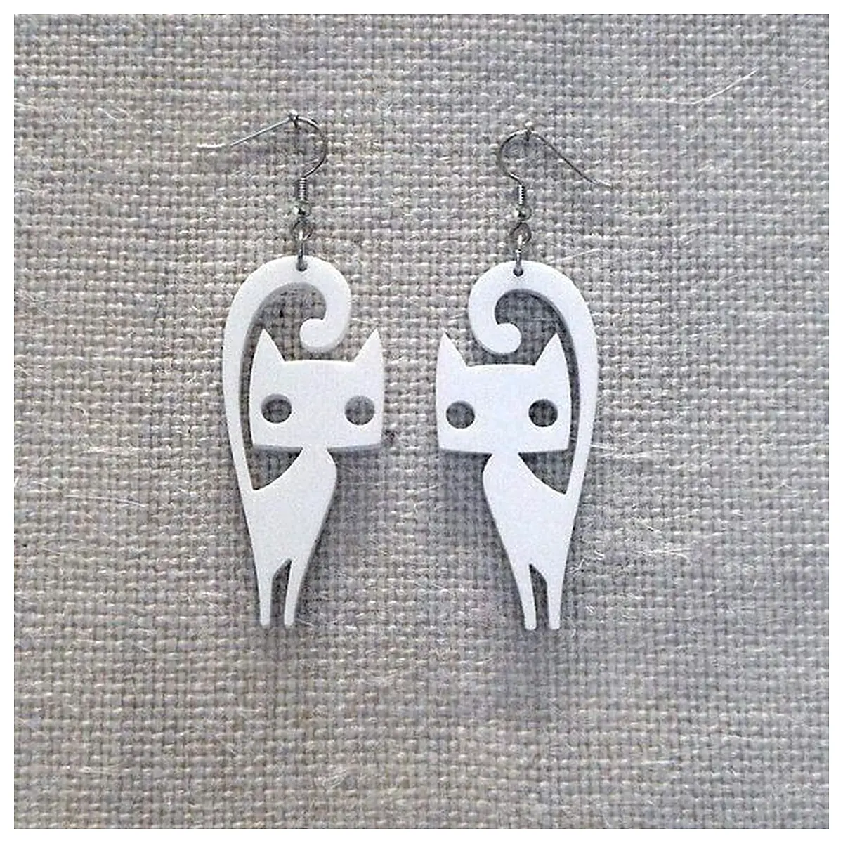 Cat Earrings Cute Animal Jewelry Kitten Earrings Paw Jewelry Cat Lover Gifts Small Earrings Jewelry Accessories