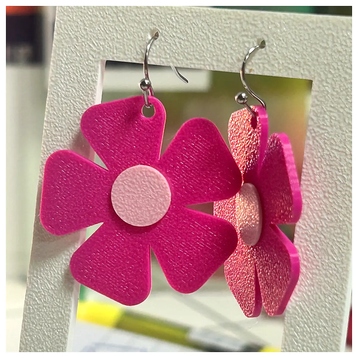 Flower Earrings Jewelry Elegant Floral Earring Universal Flower Earring Repair Parts
