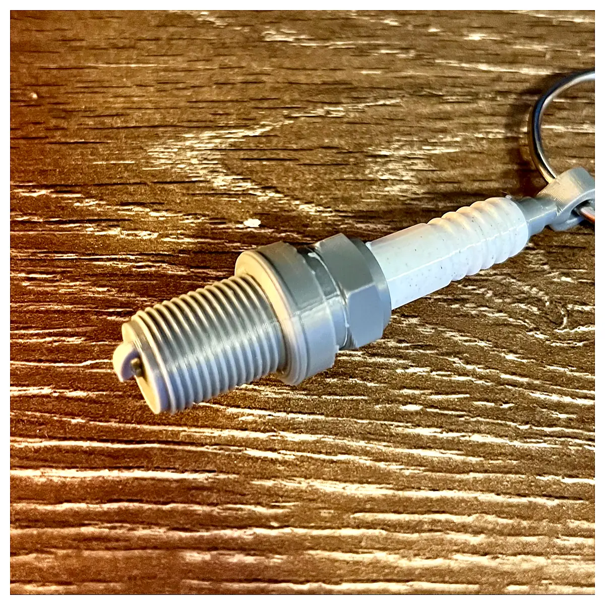 Sparkplug Keychain Auto Parts Repair Replacement Ignition Car Accessories Automotive Tools