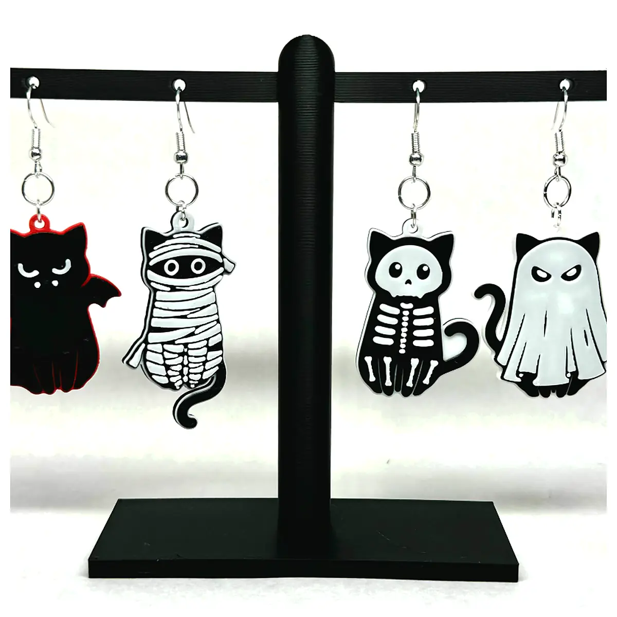 Earring Display Holder 2 Sets Jewelry Display Stand Earrings Holder Organizer Display Case Wholesale Retail