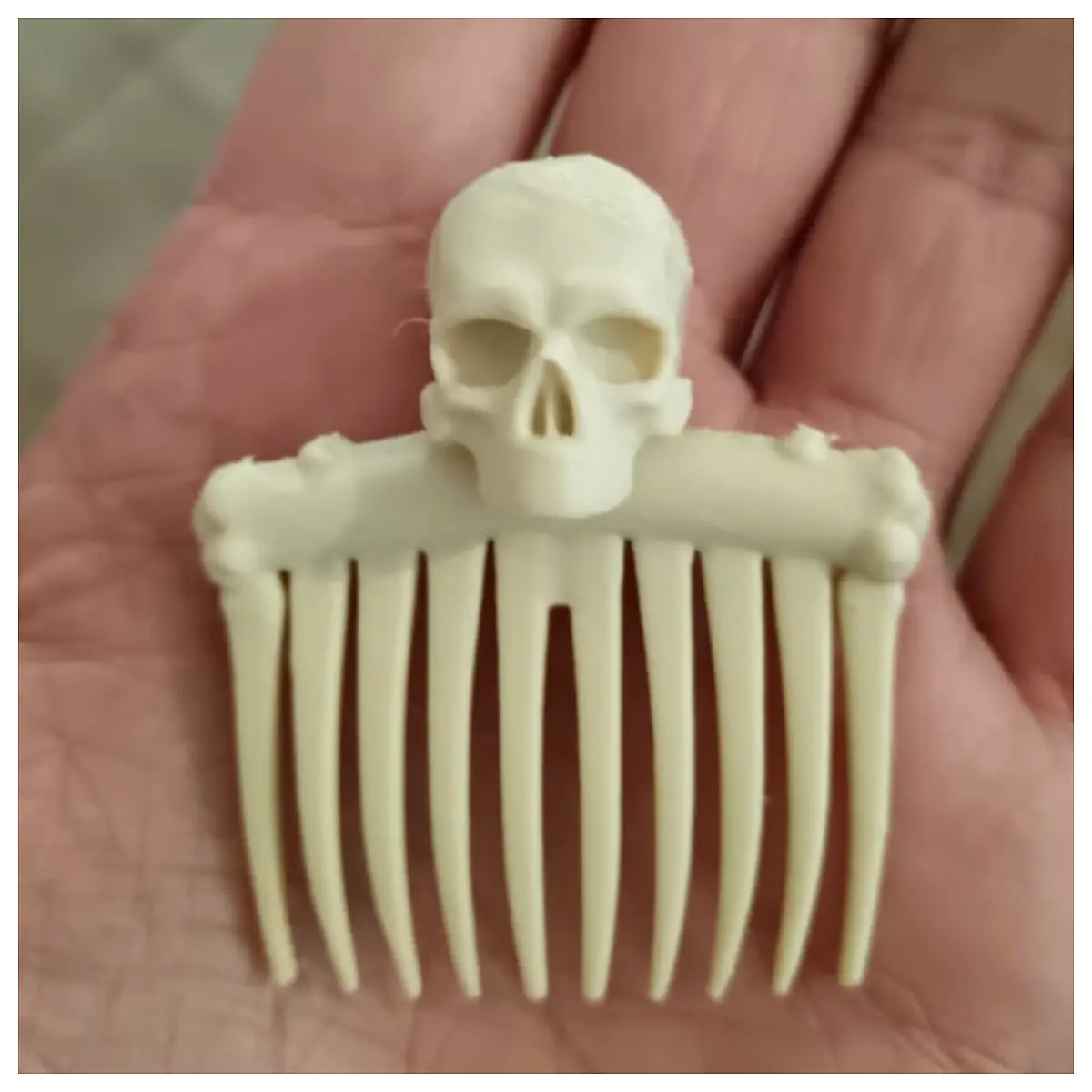 Bones Hair Comb Universal Comb Hair Care Detangling Styling Bone Tool Parts Repair