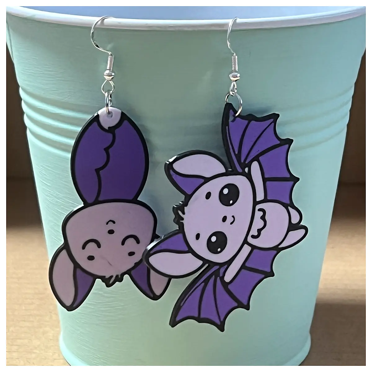 Bat Wing Earrings Universal Earring Dangles Ear Cuffs Jewelry Bat Wings Charm Accessories