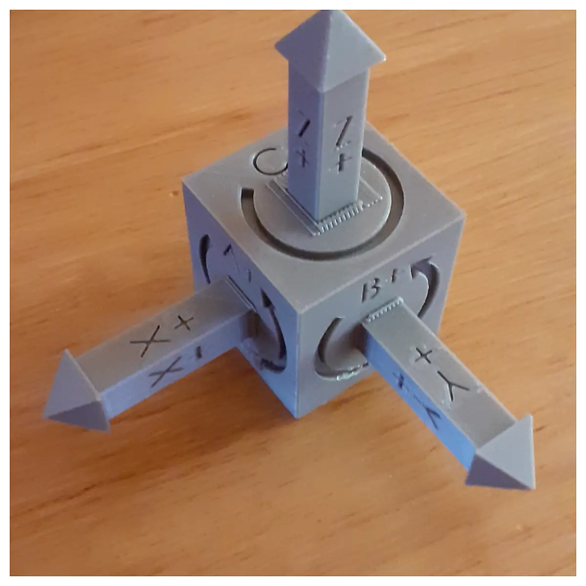 Axis Cube Engineering Aid Tool Parts Repair Diagnostics Maintenance Replacement Bearing