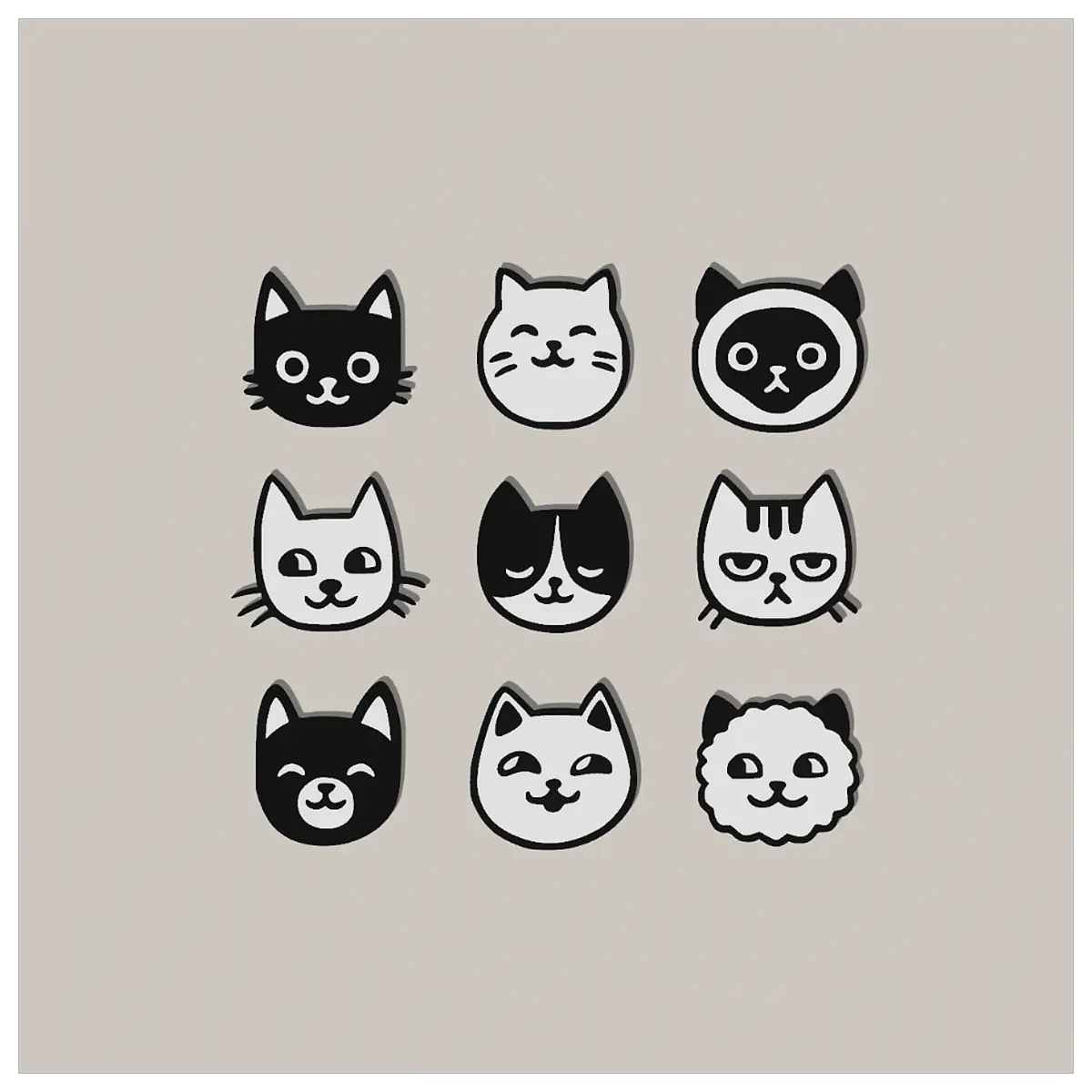 Cat Earrings Keychains Animal Charms Cute Jewelry Gifts Pet Accessories Shop Online