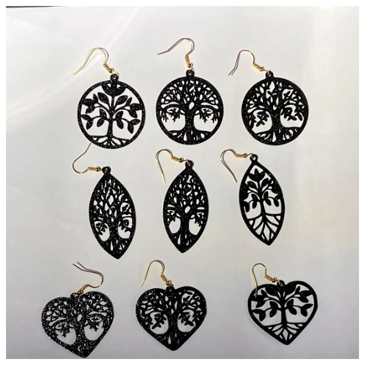 Tree of Life Earrings Nature Jewelry Branch Pendant Elegant Tree Leaf Earrings Her Tree Decor Tree Necklace