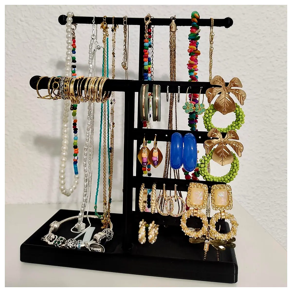 Jewelry Organizer Box Storage Case Display Case Parts Repair Accessories